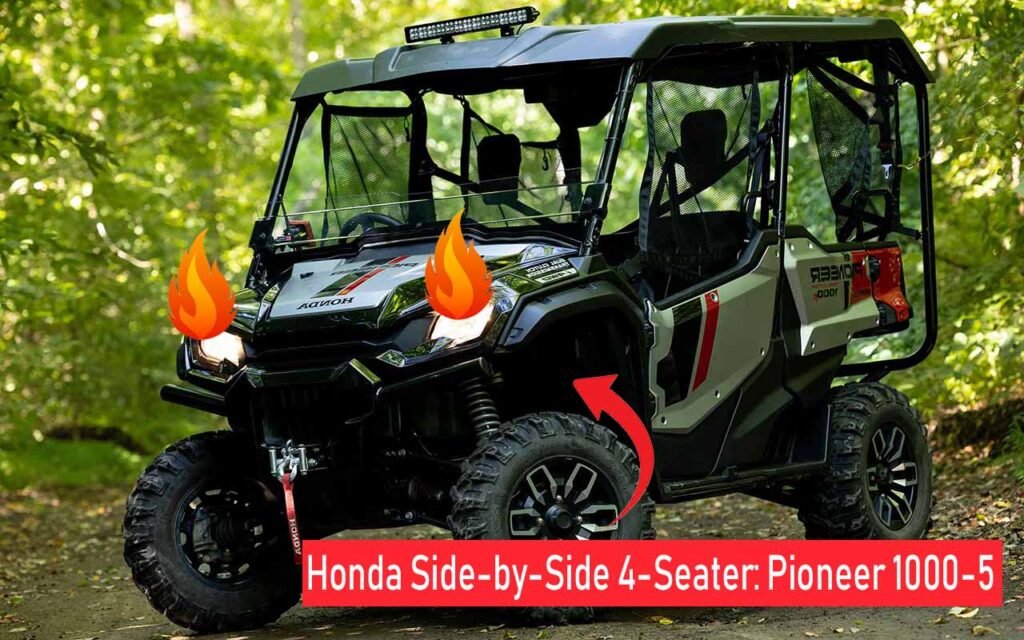 Honda Side by Side 4 Seater: Pioneer 1000-5 Leading the Off-Road Adventure Honda side-by-side 4-seater pioneer 1000-5 leading the off-road adventure