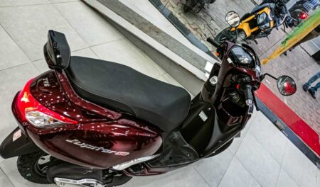 A 124. 8cc single-cylinder tvs jupiter 125 the smart choice for urban riders