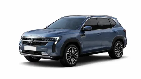 February 2026 Debut Nissan Tekton SUV Confirmed and Teased ahead of Tekton-exterior-left-front-three-quarter