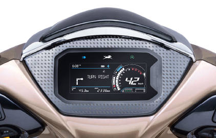 Tvs jupiter 125 dt sxc variant instrument cluster