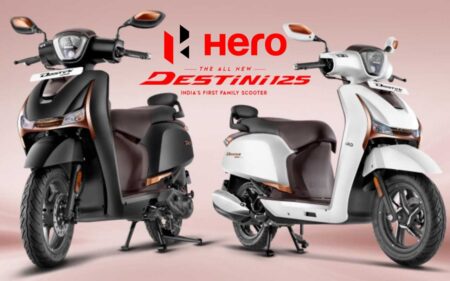 Hero Launches New Destini 125 Scooter in India Starting at ₹80,450 Hero launches new destini 125 scooter in india starting at ₹80450