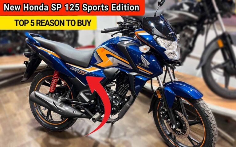 Honda SP 125 Sports Edition A Stylish Upgrade for Everyday Riders Honda sp 125 sports edition a stylish upgrade for everyday riders