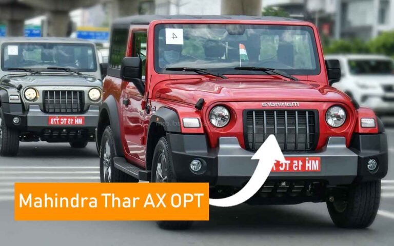 Mahindra Thar AX OPT Petrol CT MT and Diesel CT MT Mahindra thar ax opt petrol ct mt and diesel ct mt