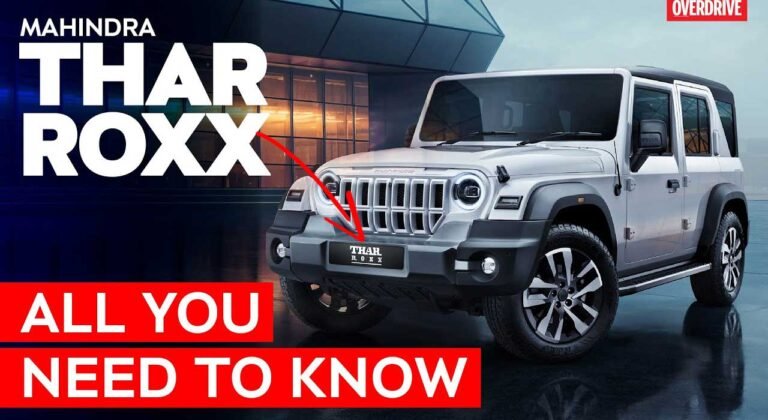Mahindra Thar Roxx A New Off Road Beast in the Making Mahindra thar roxx