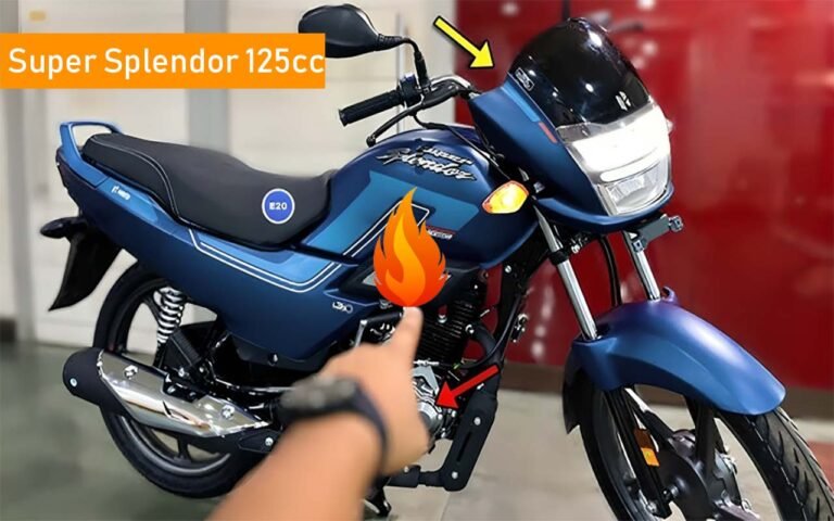 New Hero Super Splendor 125cc A Ride That Combines Power and Comfort New hero super splendor 125cc a ride that combines power and comfort