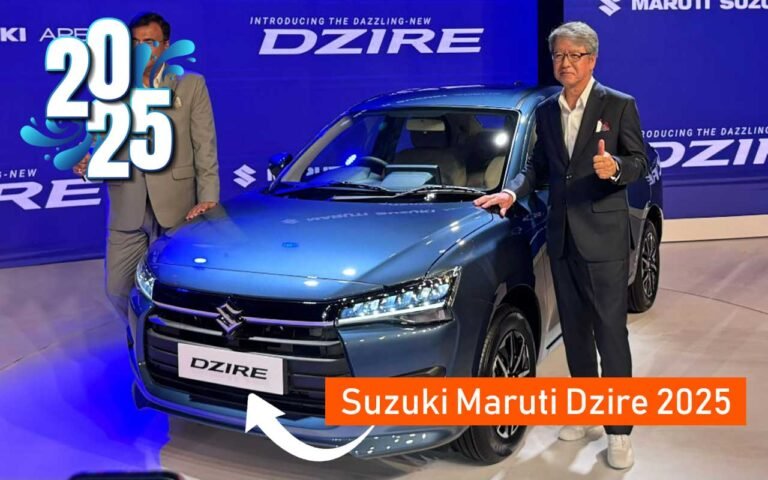 Suzuki Maruti Dzire 2025 New Sedan Launch with 5-Star Safety Rating Suzuki maruti dzire 2025