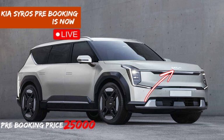 The Kia Syros Pre Booking Started with Expected Price in India The kia syros pre booking started with expected price in india 2