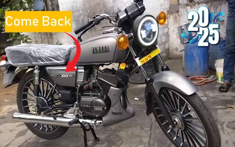 The Yamaha RX 100 Classic Makes a Comeback The yamaha rx 100 classic makes a comeback