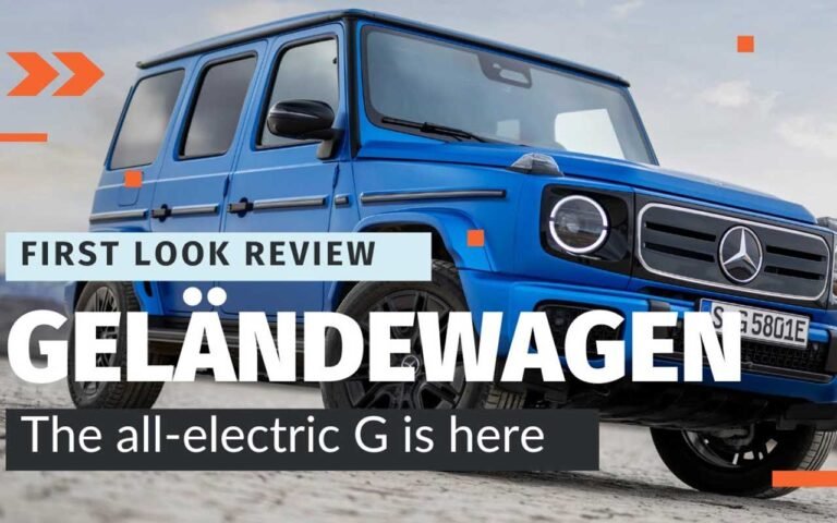 Mercedes Benz Launches First Electric G Class SUV The Future of Luxury and Power Mercedes benz launches first electric g class suv the future of luxury and power